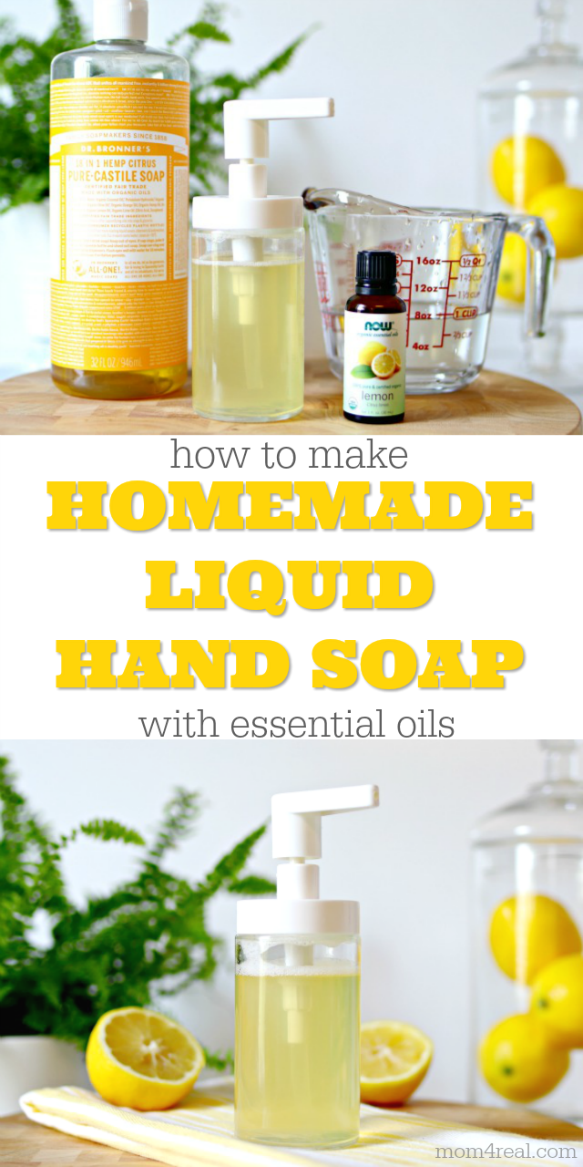 how-to-make-liquid-hand-soap-essential-oils-mom-4-real