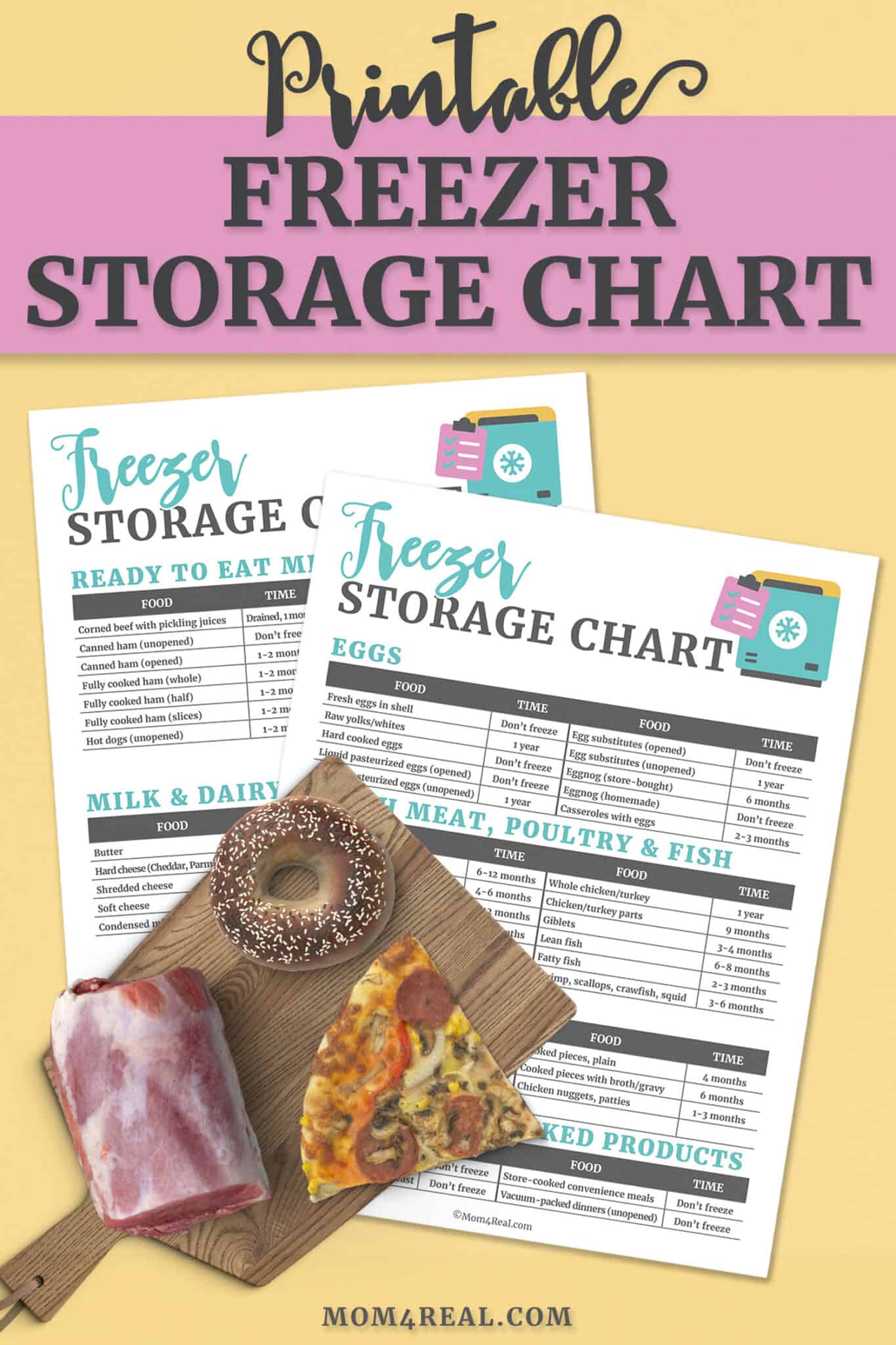 Printable Freezer Storage Chart printable-freezer-storage-chart